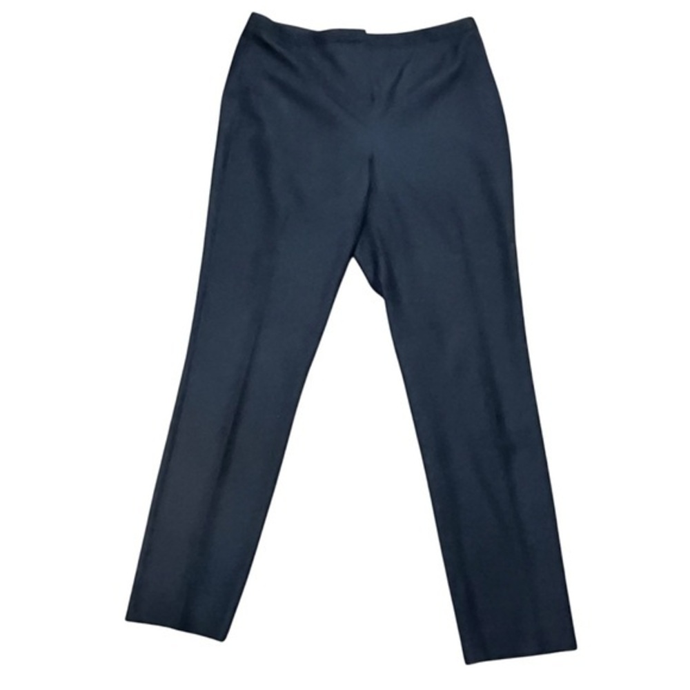 T Tahari Dark Navy Washable Women's Pants Size 4 Unlined Lightweight